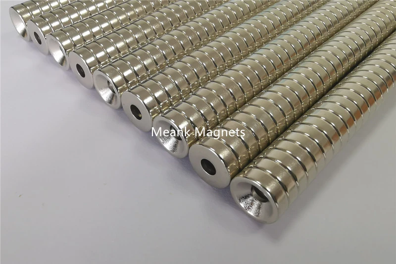 Neodymium Countersunk Ring Magnets Neodymium Countersunk Ring Magnets
